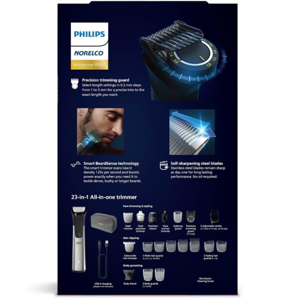 ماشین اصلاح فیلیپس مدل MG9520/50 | ماشین اصلاح فیلیپس ۹۵۲۰ | دکتر فیلیپس نمایندگی فیلیپس در ایران