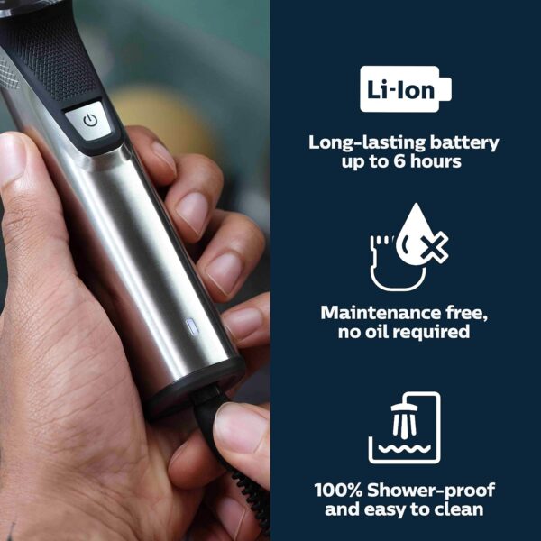 ماشین اصلاح فیلیپس مدل MG9520/50 | ماشین اصلاح فیلیپس ۹۵۲۰ | دکتر فیلیپس نمایندگی فیلیپس در ایران